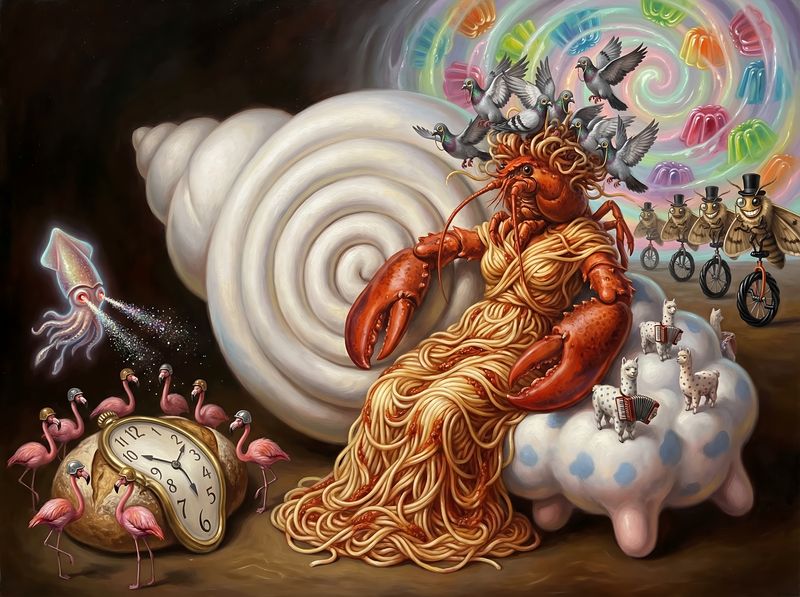 Absurd Birth of Venus variant 2