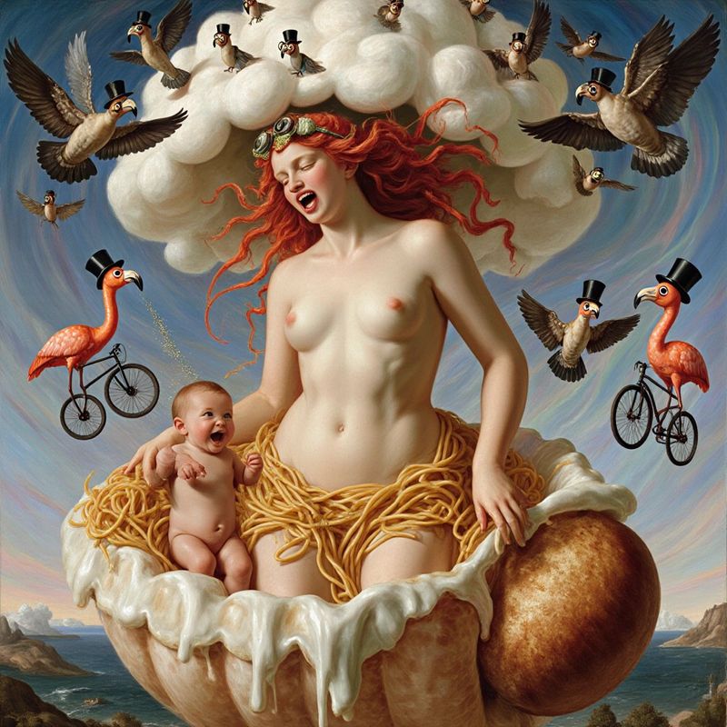Absurd Birth of Venus variant 6